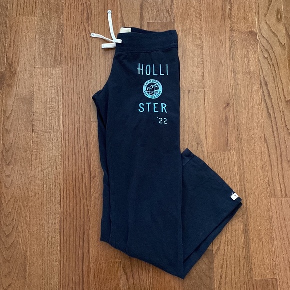 Hollister Pants & Jumpsuits Y2k Hollister Co Flared Navy Blue Yoga